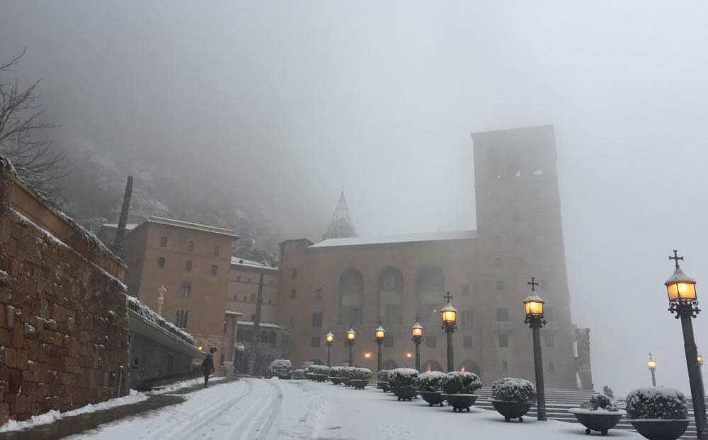 Accés al Santuari de Montserrat