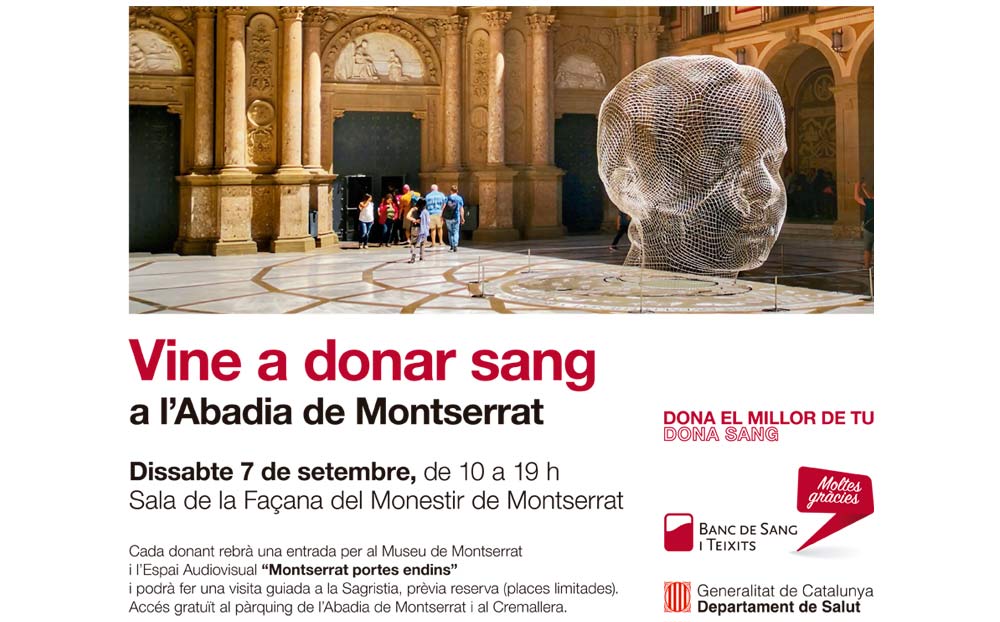 Nova marató de donació de sang a Montserrat