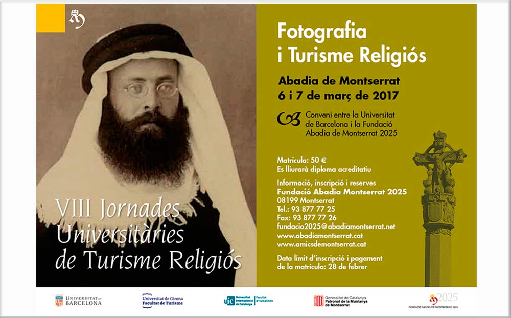 VIII Jornades de Turisme Religiós