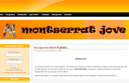 Web de Montserrat Jove